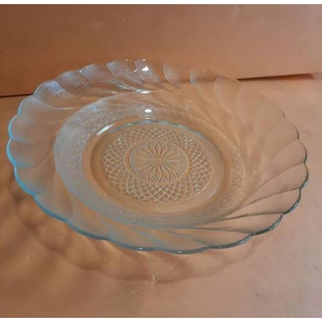 piring duralex bening 19-20cm isi 12pcs termurah