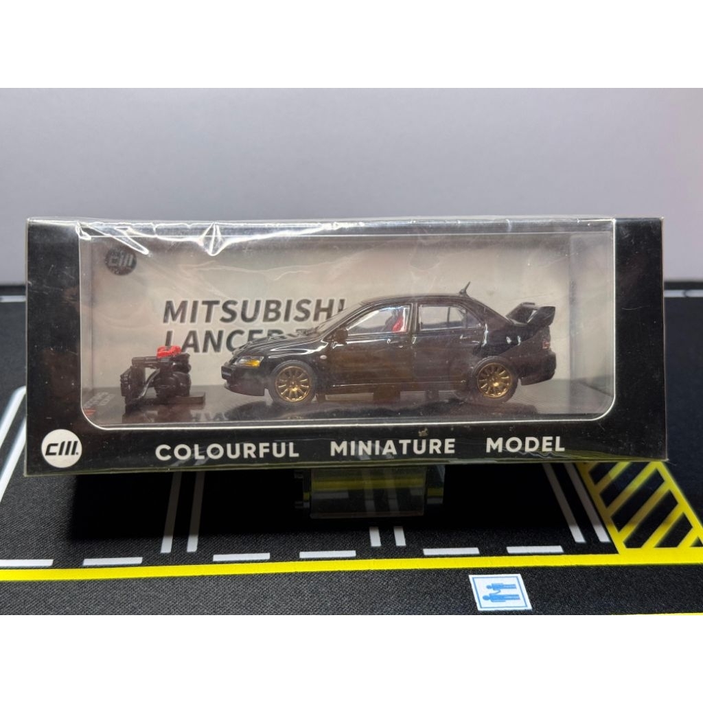 CM Model Mitsubishi Lancer Evolution IX Black SEALED