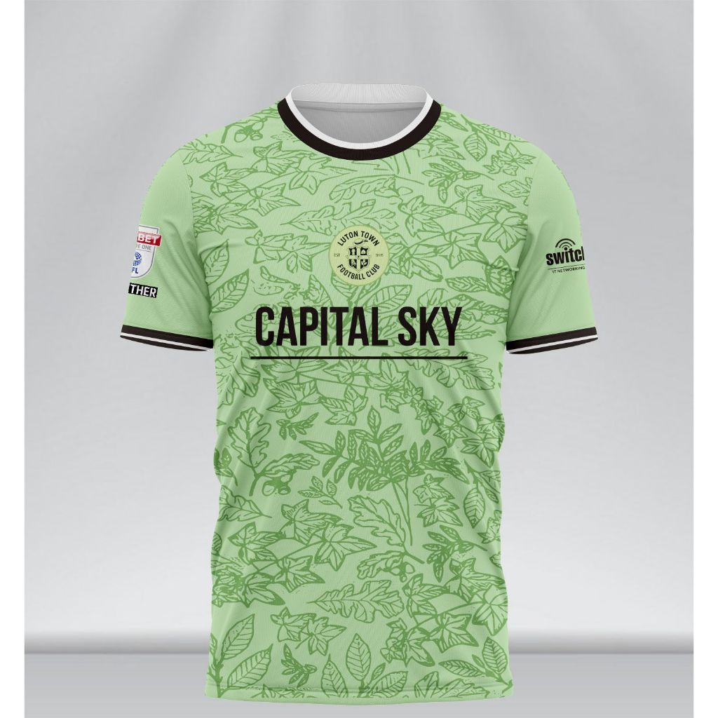 Jersey Luton Town Third 2025 2026 Full Printing