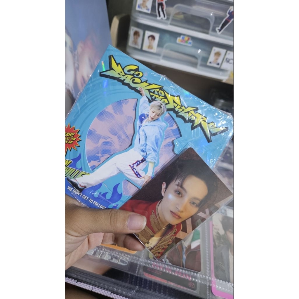 Album Digipack Ay-Yo Doyoung ver, Digipack Back To The Future Jaemin Cover + PC Mark dan Jisung Cove