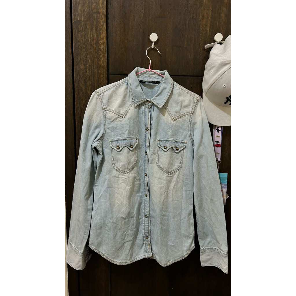 Kemeja Denim ZARA
