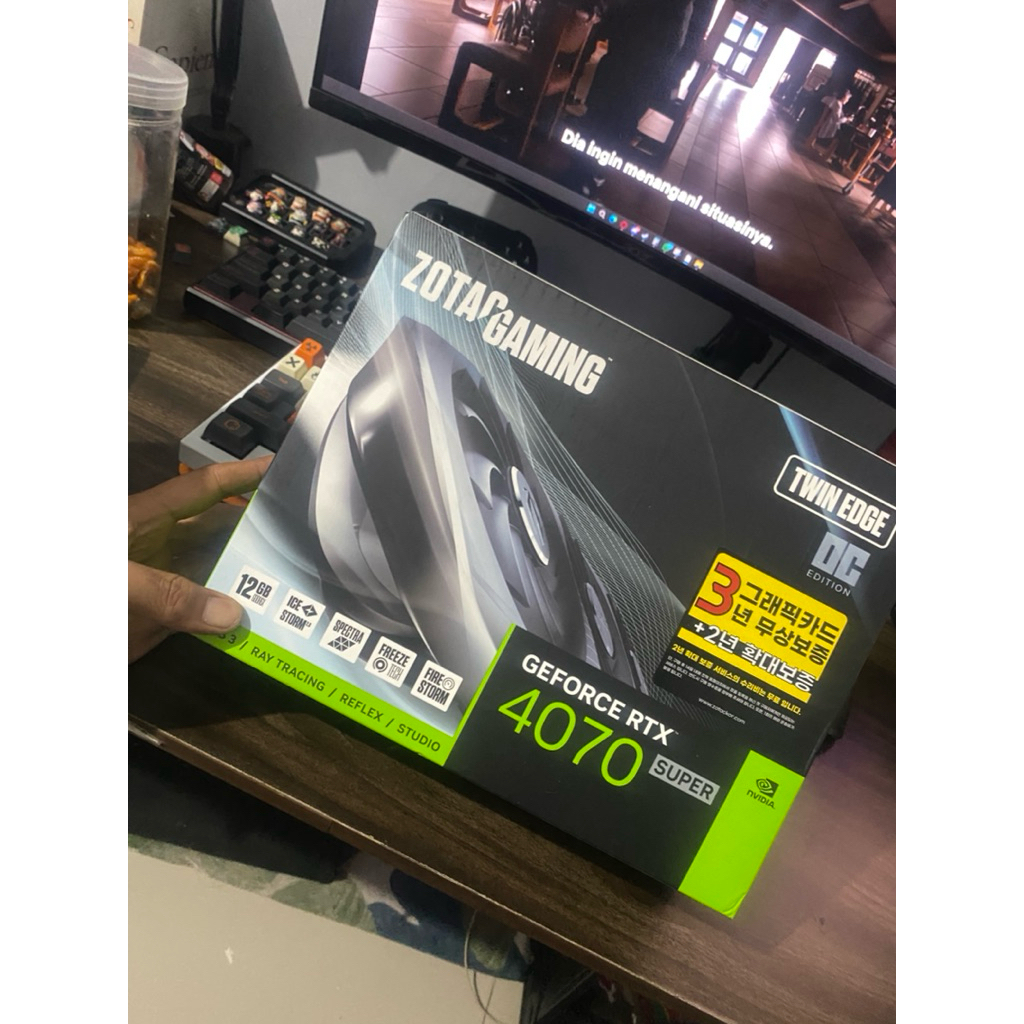 vga gpu rtx 4070 super zotac