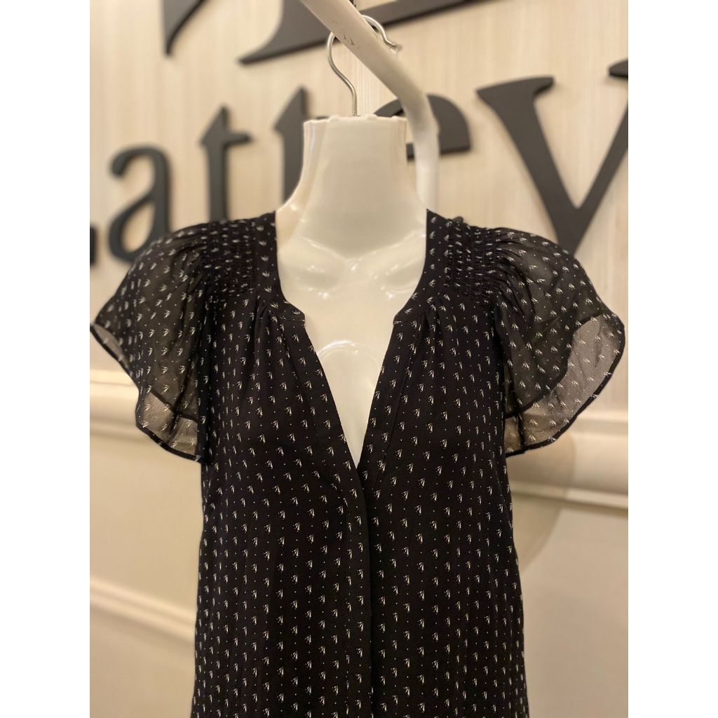 [HM] SUMMER DRESS FLORAL V NECK// MINI BEACH DRESS FLORAL // DRESS WANITA KOREA