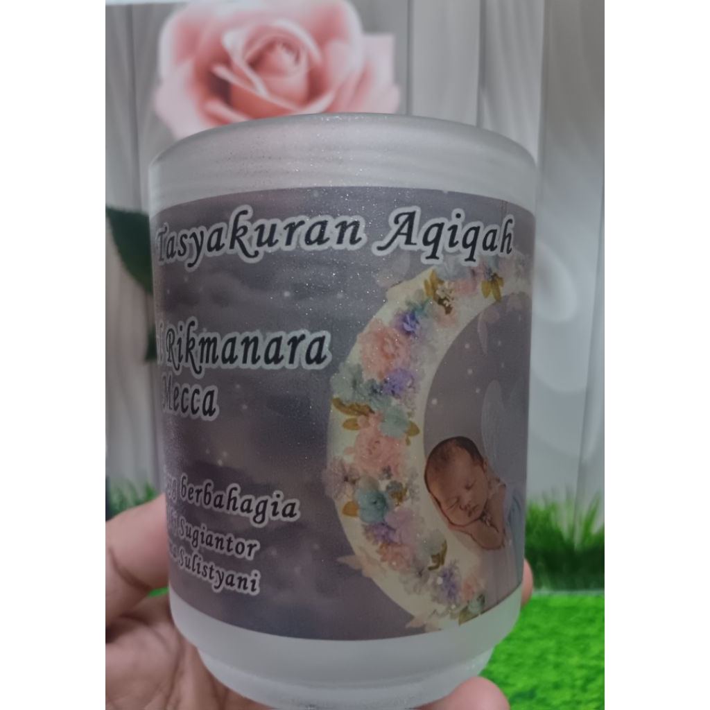 Souvenir aqiqah, Souvenir bayi lahiran,souvenir custom nama