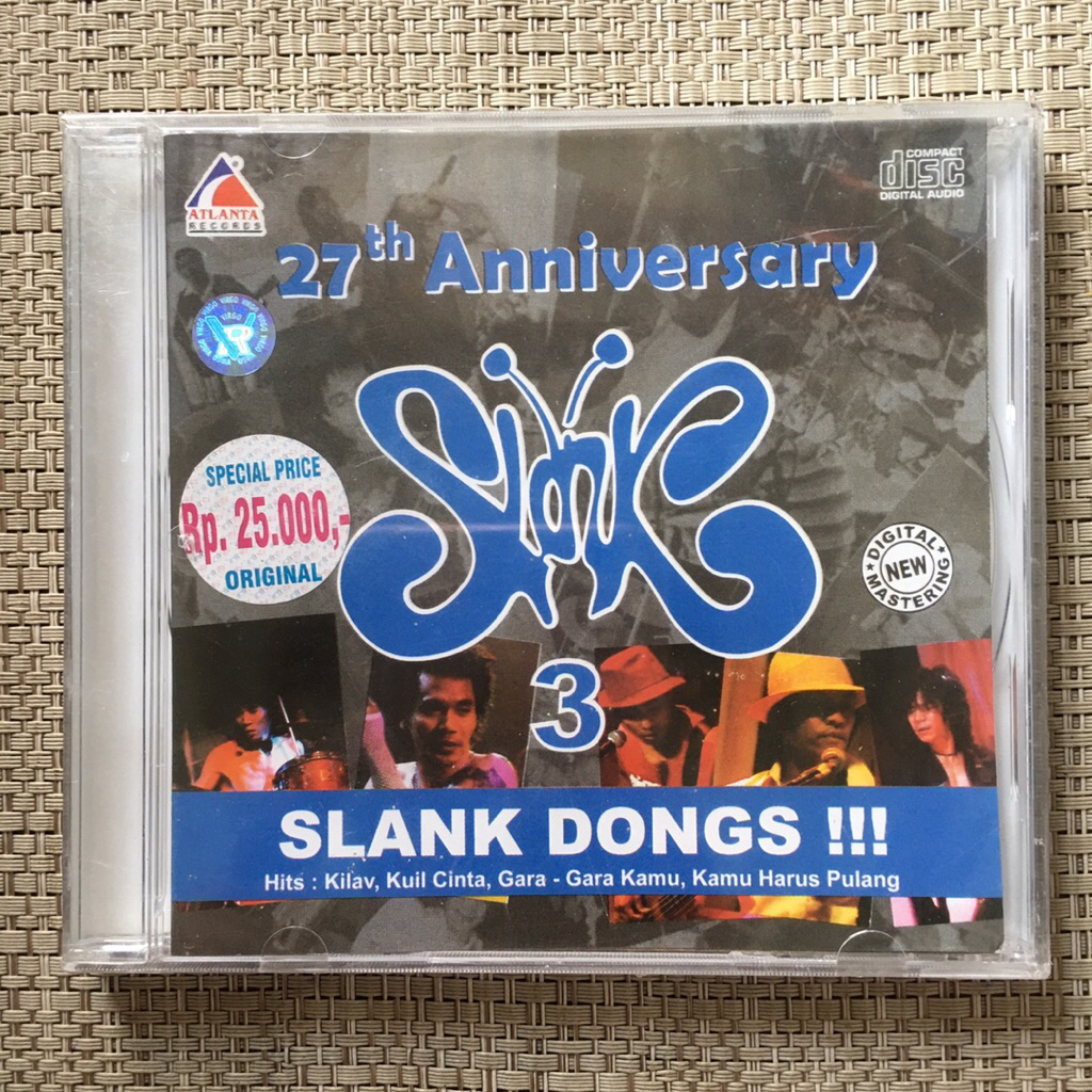 CD Slank - Slank Dongs  Vol. 3 | Segel