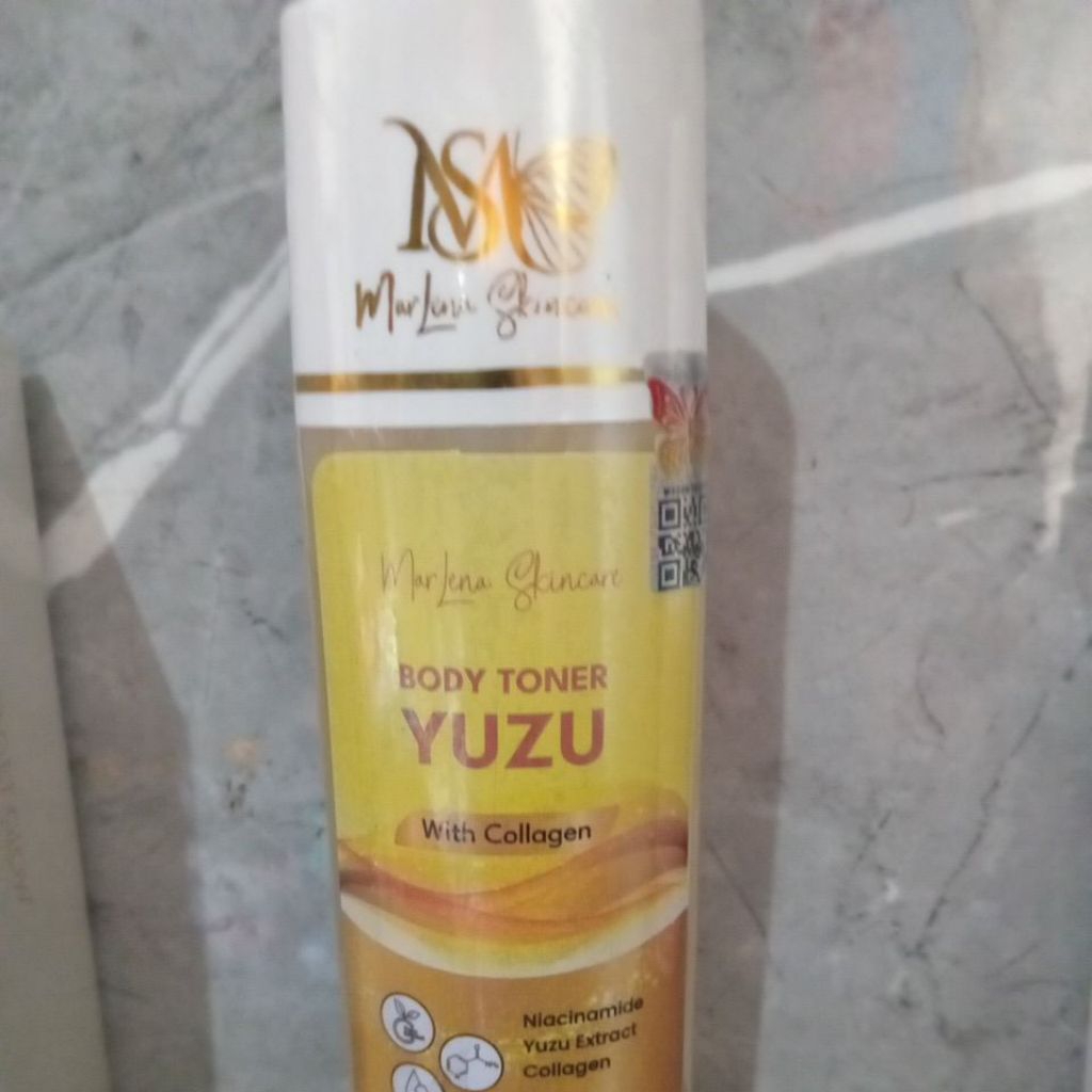 marlena body toner yuzu extra with collagen 100ml