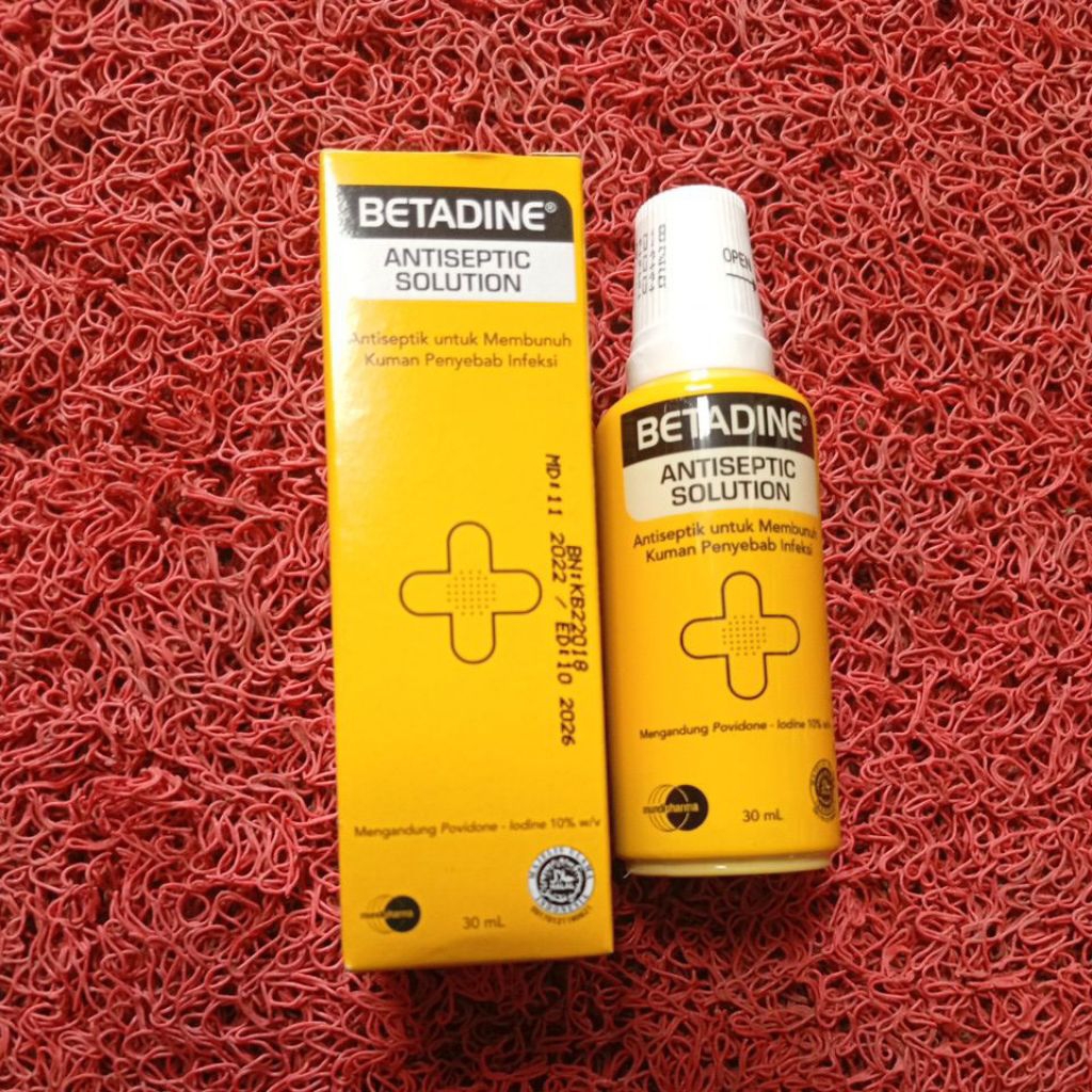 Betadine antiseptic solution 30ml