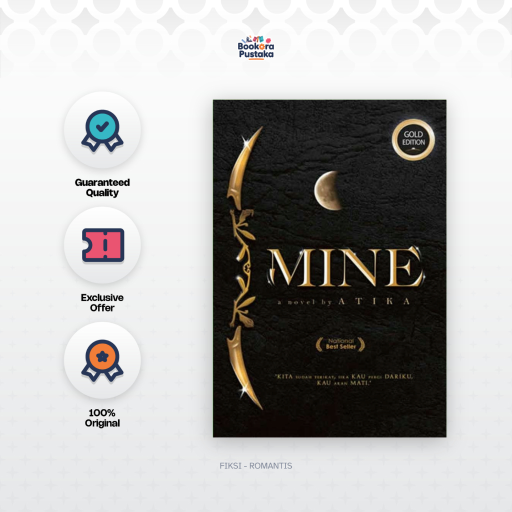 Bookora Pustaka - Novel Mine Gold Edition (Atika)