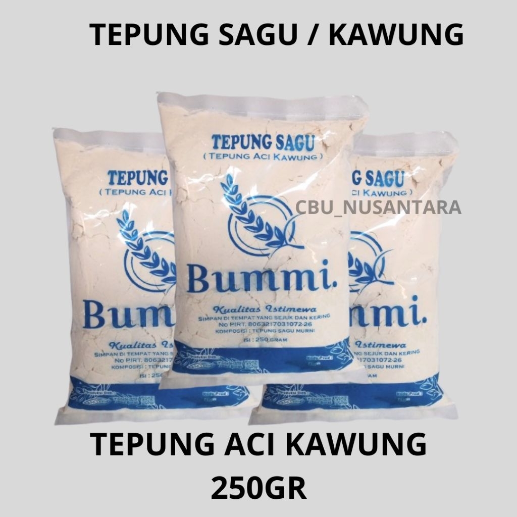 Tepung Sagu / Tepung Aci Kawung Premium Asli