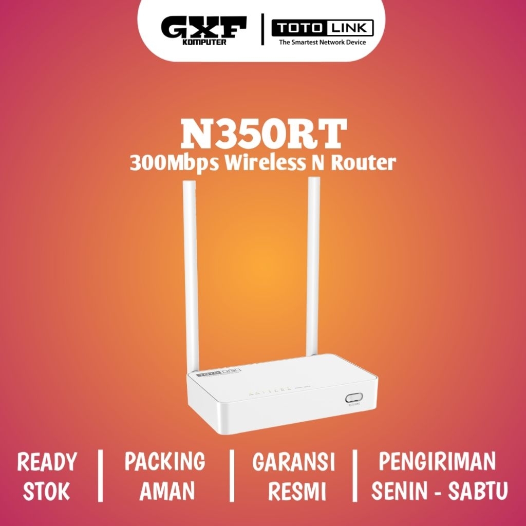 TOTOLINK N350RT 300Mbps Wireless N Router