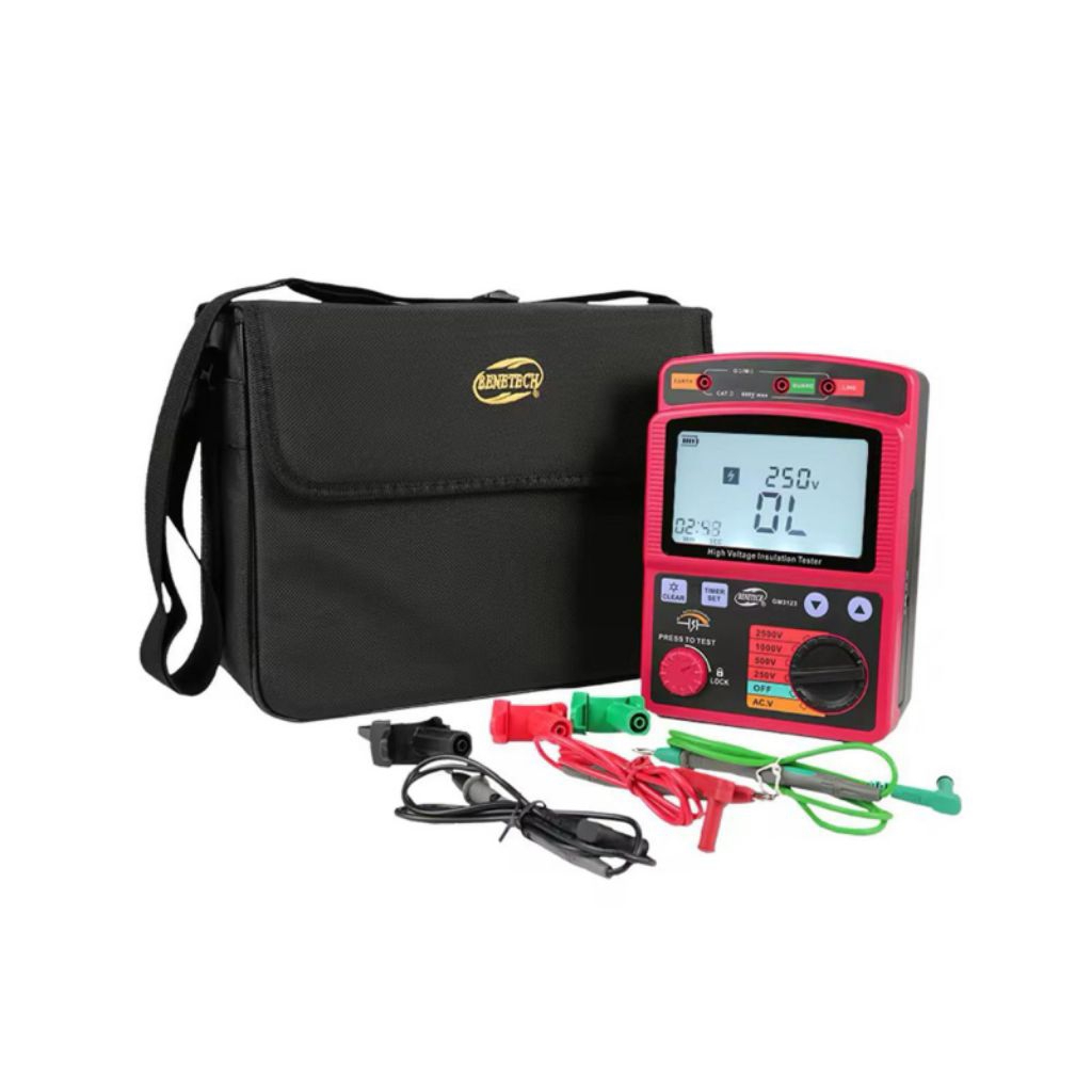 Insulation Tester Benetech GM3123 High Voltage 5KV Resistance Tester
