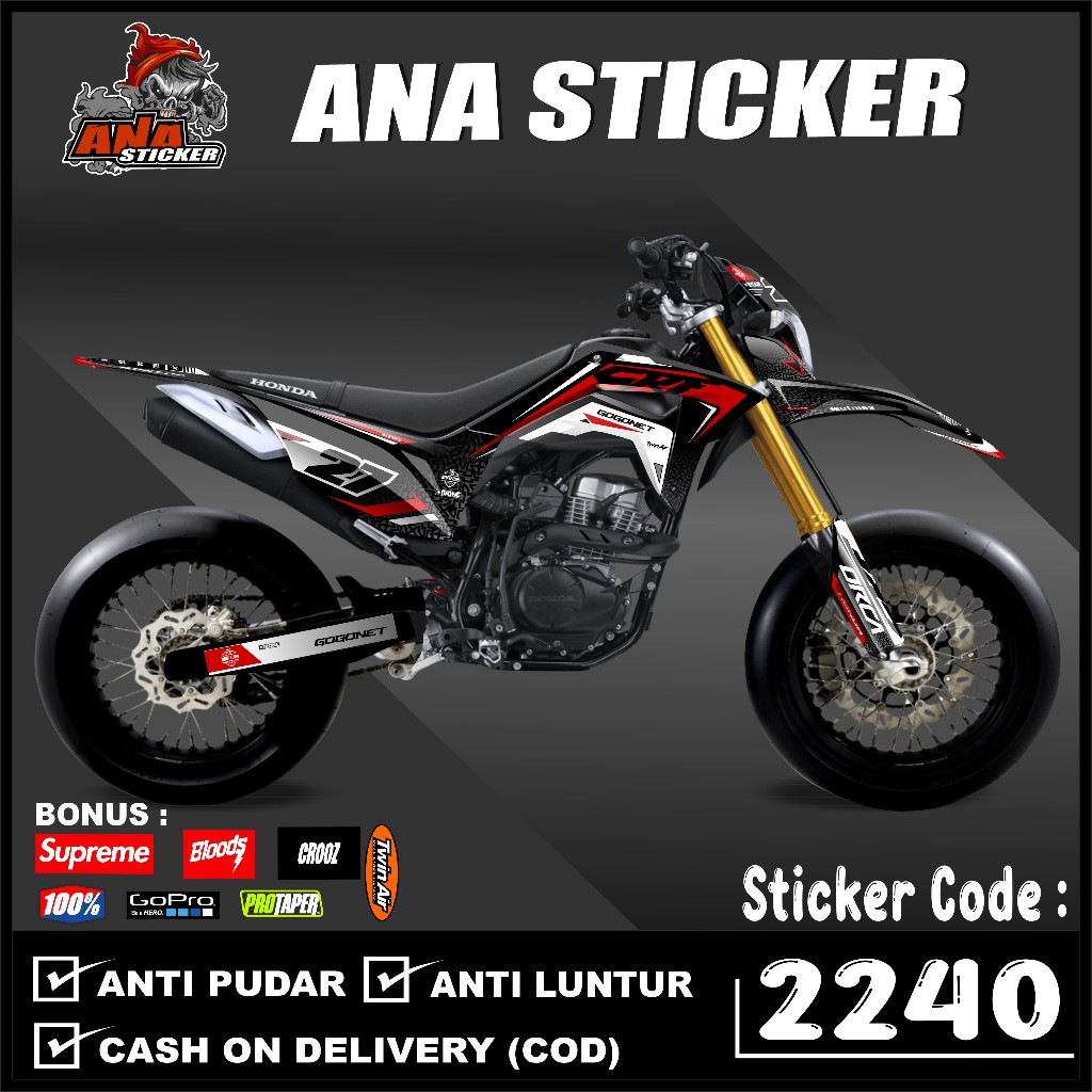 2240 Decal crf 150 l full body decal crf hologram sticker crf 150 l full body decal crf murah