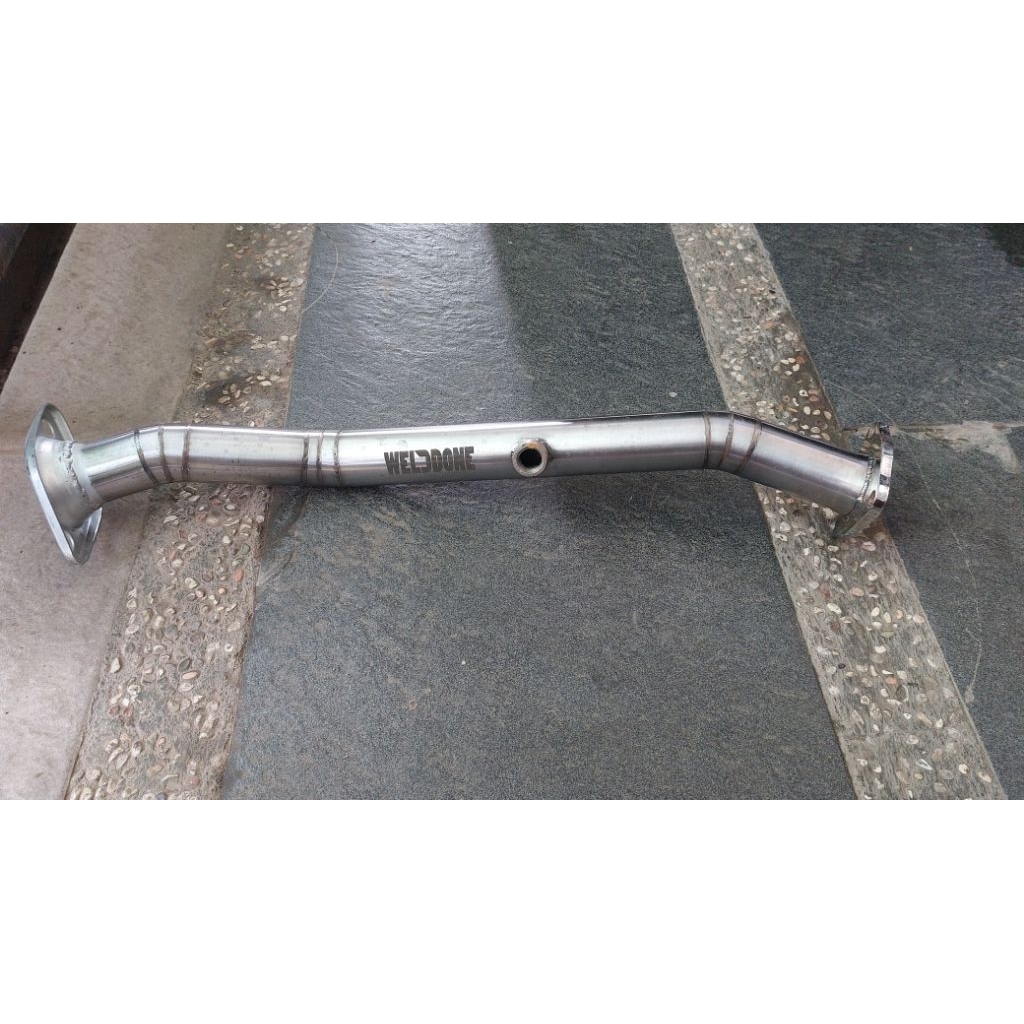 frontpipe exhaust racing honda brio jazz mobillio city gm freed