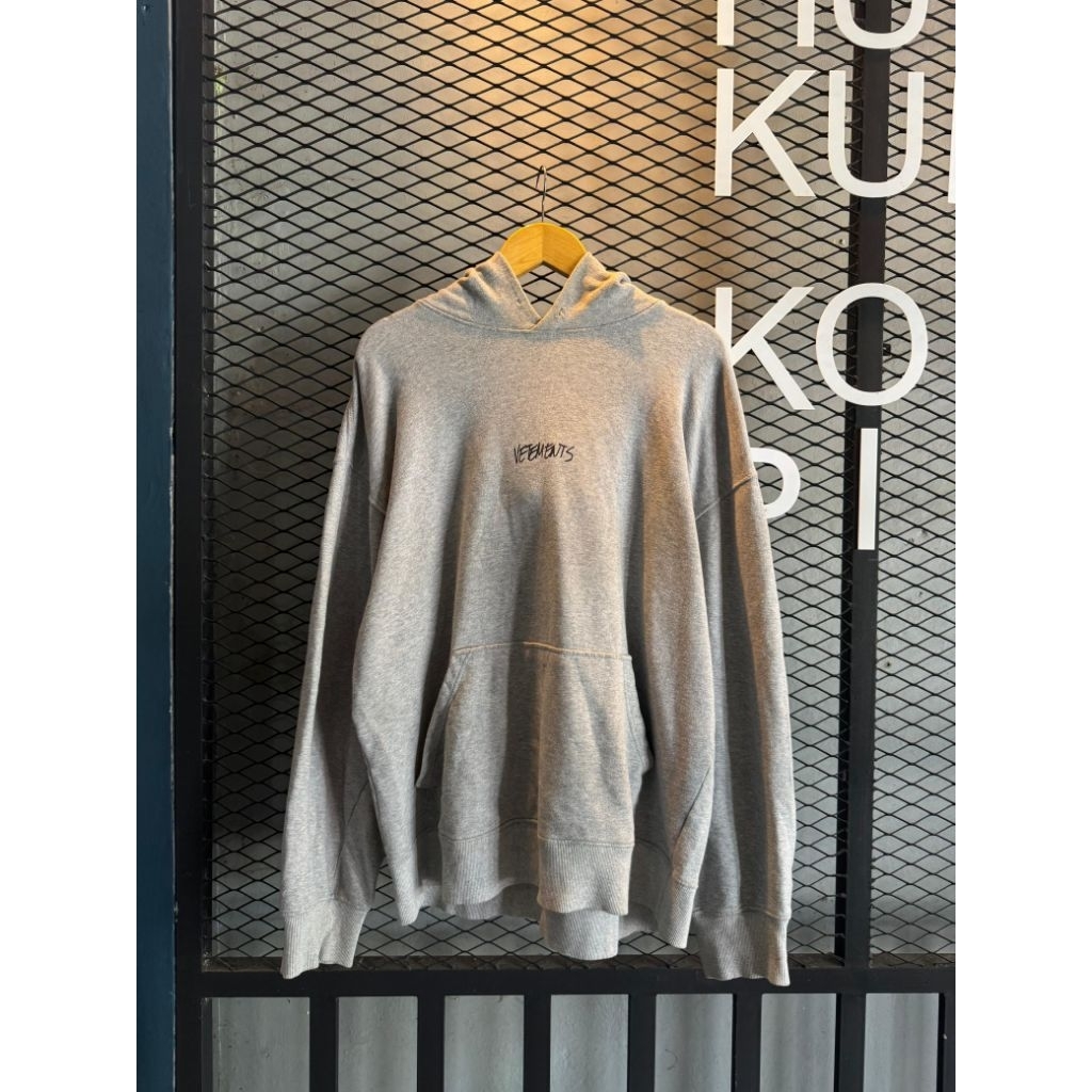 Hoodie Vetement Grey