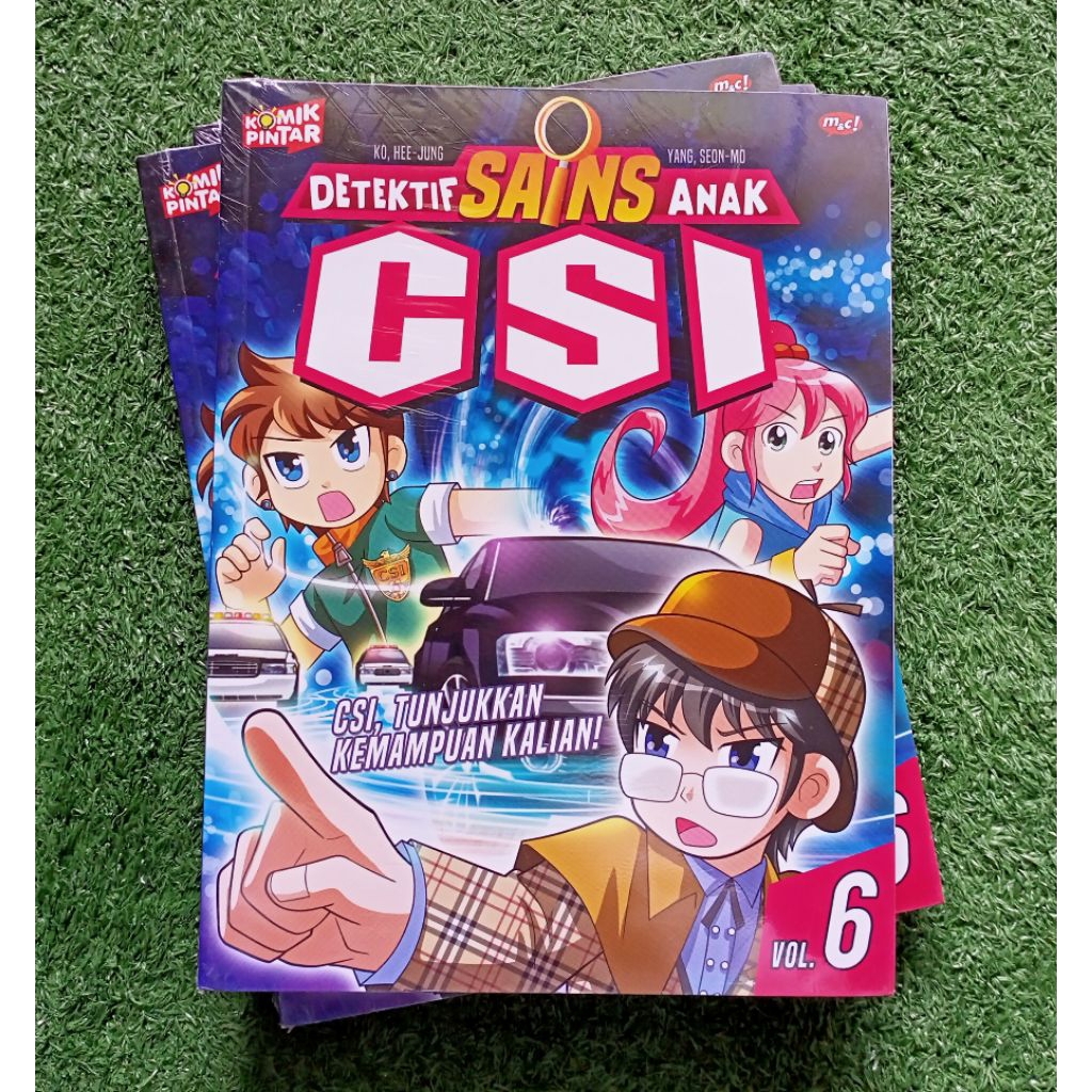 Komik Detektif Sains Anak CSI Vol 6 (Ori, New, Segel)