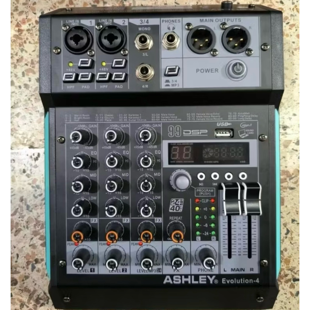 Mixer Ashley Evolution -4 Evolution 4 Original 2 Channel