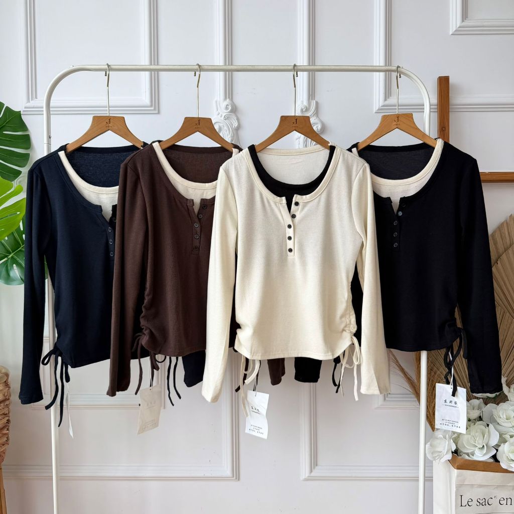 Sienna Blouse Baju Atasan Blouse Wanita