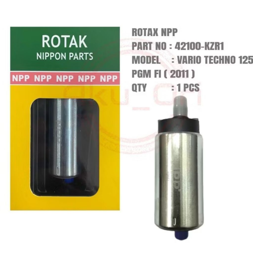 ROTAX VARIO 125 (KZR) NPP rotax dinamo fuel pump Vario techno 125 fi