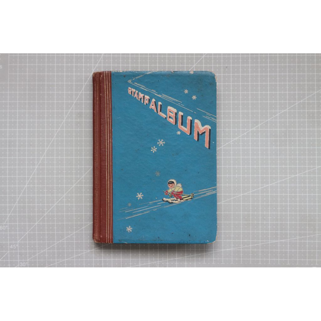 Preloved Stamp Album koleksi perangko dan filateli