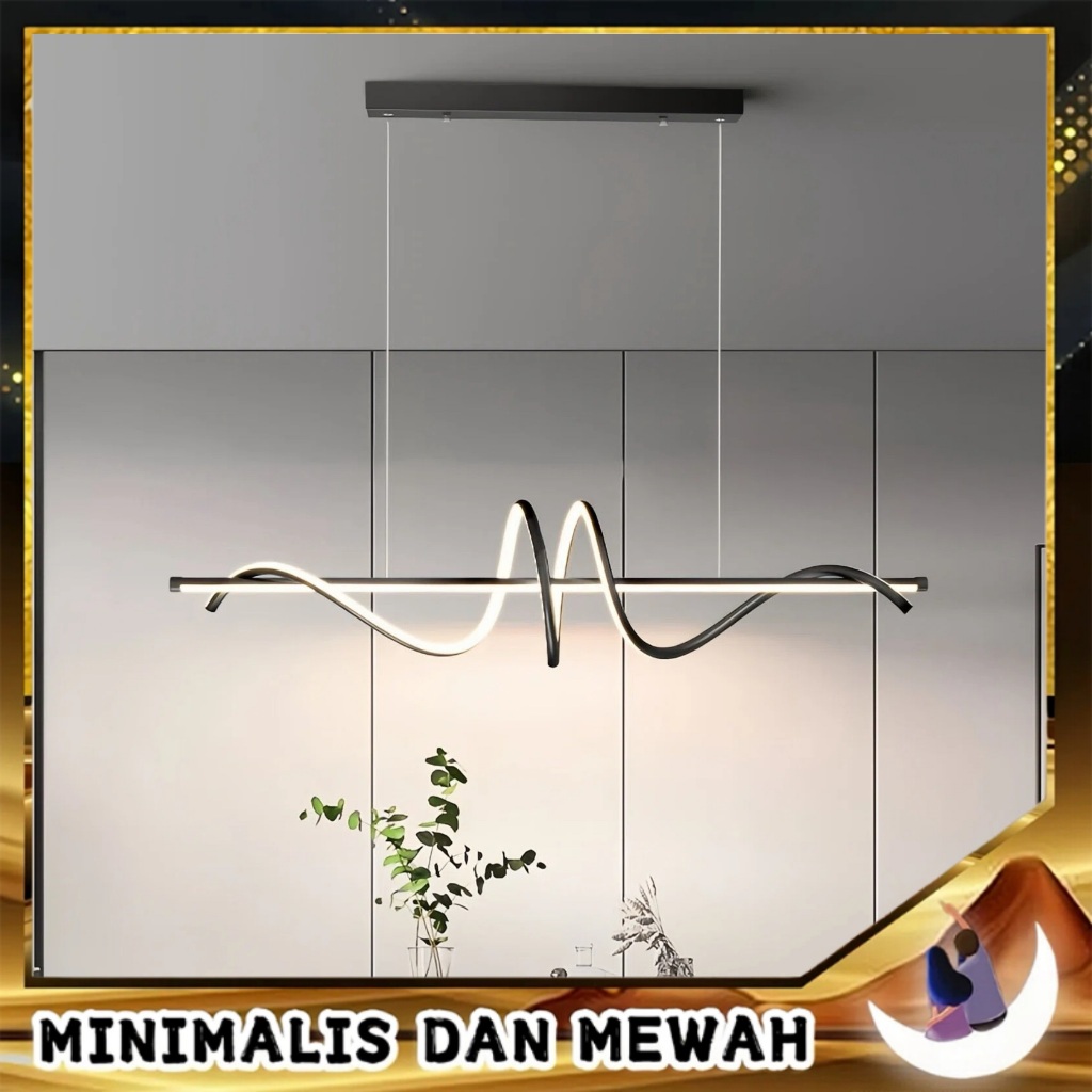 Lampu Gantung Minimalis Lampu Gantung Emas Mewah Lampu Hias Gantung Ruang Tamu Lampu Gantung Ruang M