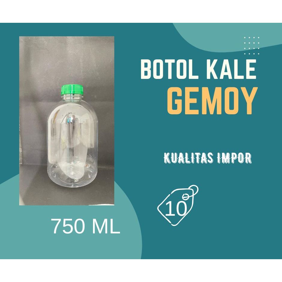 botol kale madu minuman kekinian gemoy lucu unik 750 ml