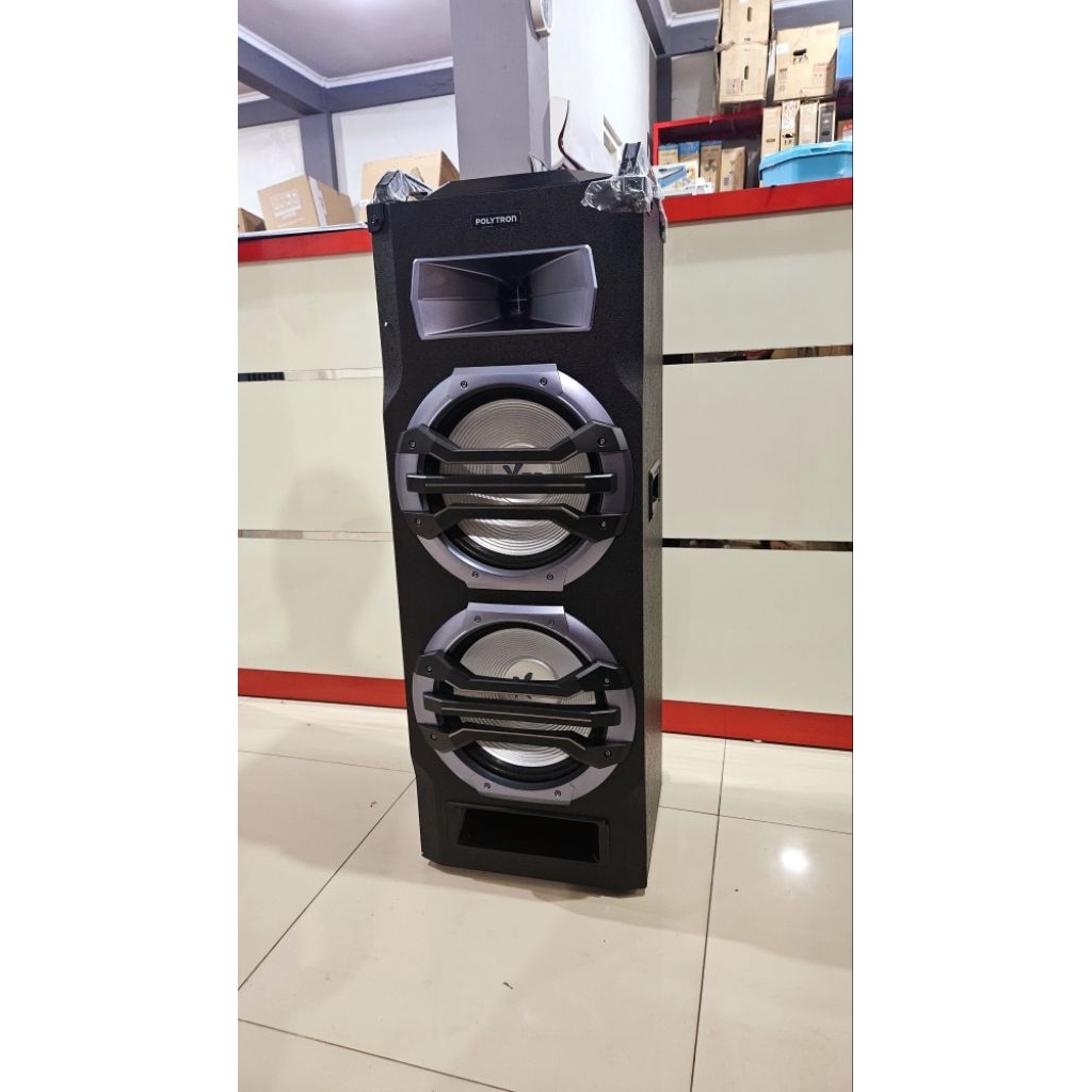 SPEAKER/SPIKER AKTIF POLYTRON PTS 12KF25 ORIGINAL BLUETOOTH PORTABLE