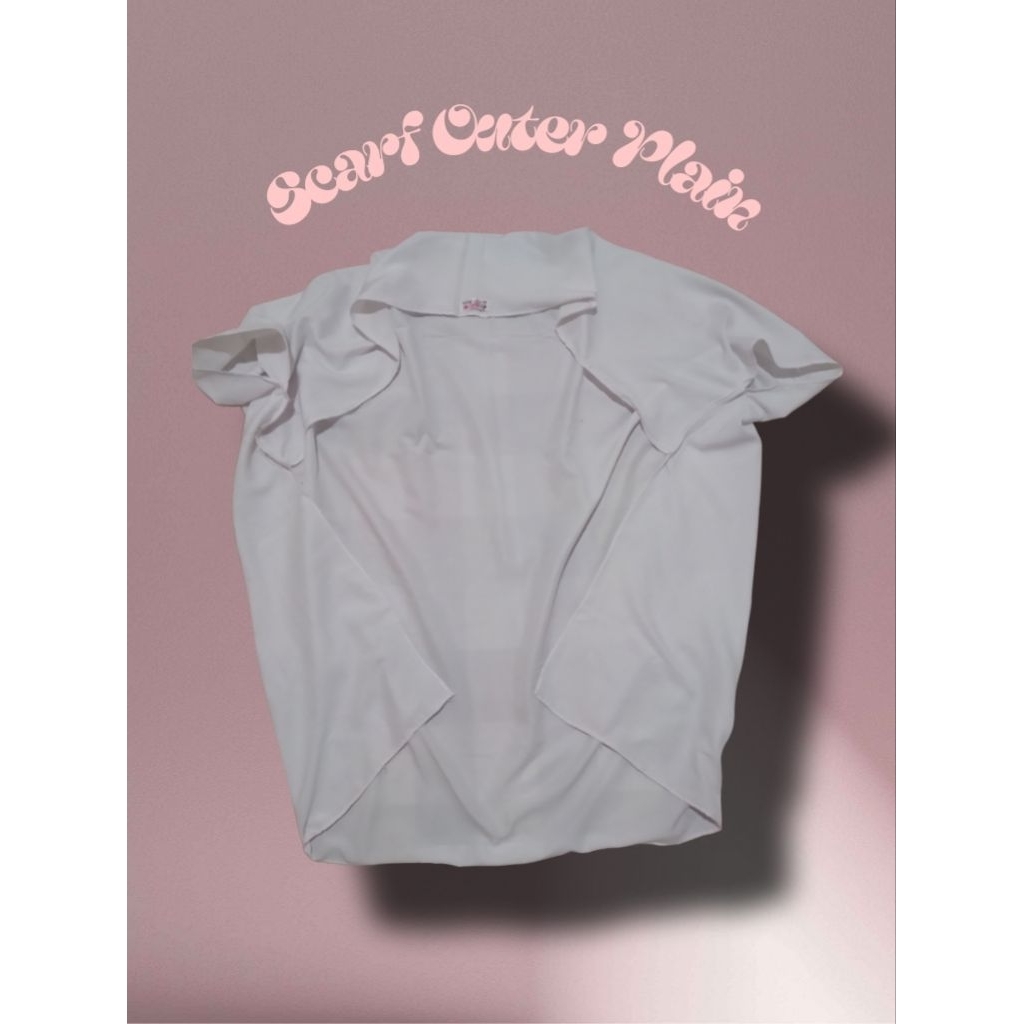 Outer Scarf Plain - Preloved