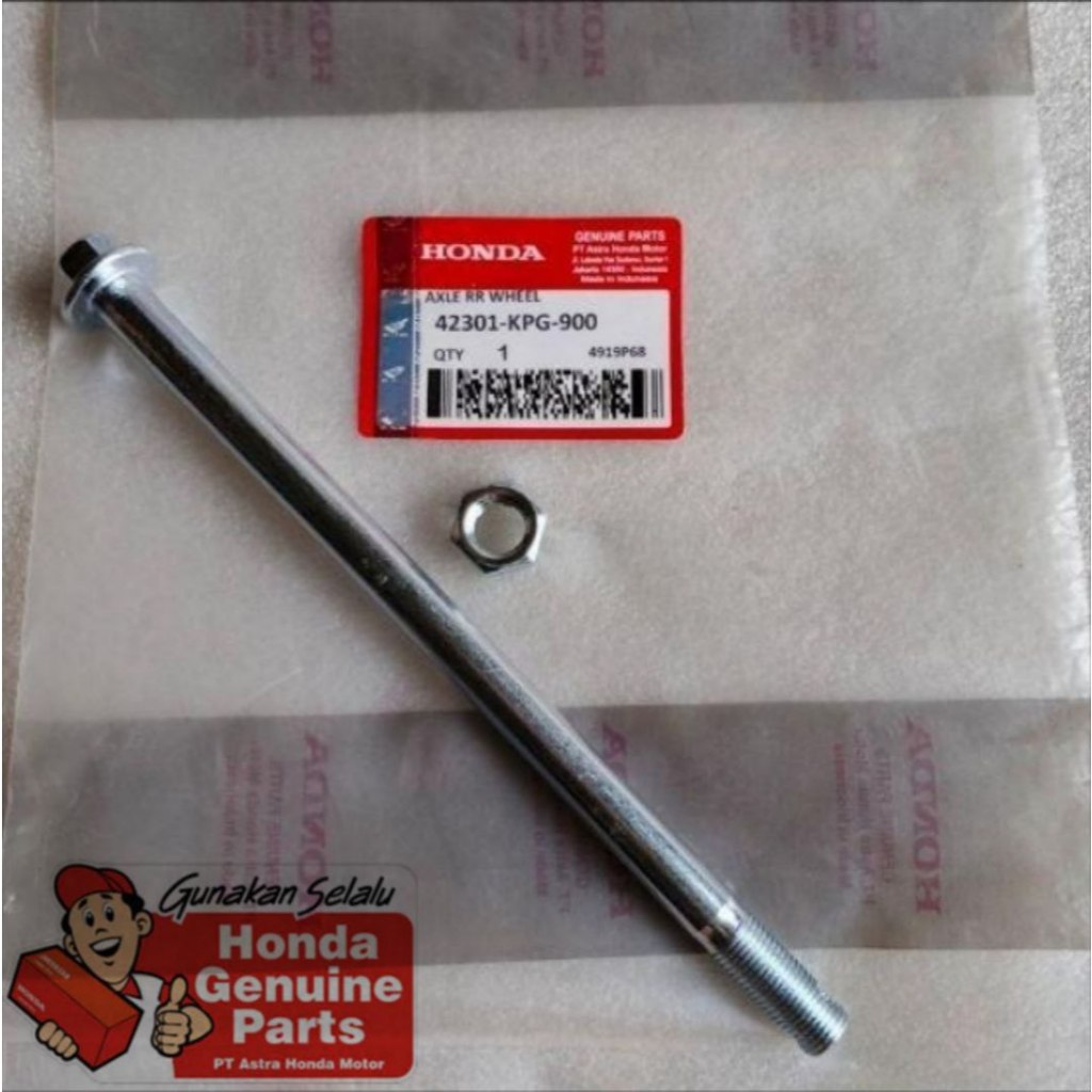 As Roda Belakang KPG Karisma, Supra X 125, Supra Fit New, Supra X 125 Helm In, Blade Original Baru H