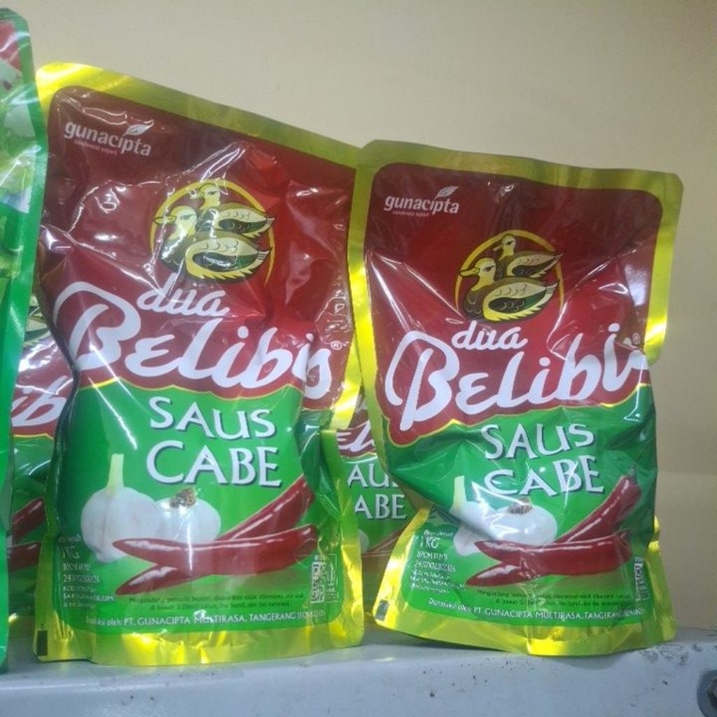 Belibis saus Cabe 1kg premium
