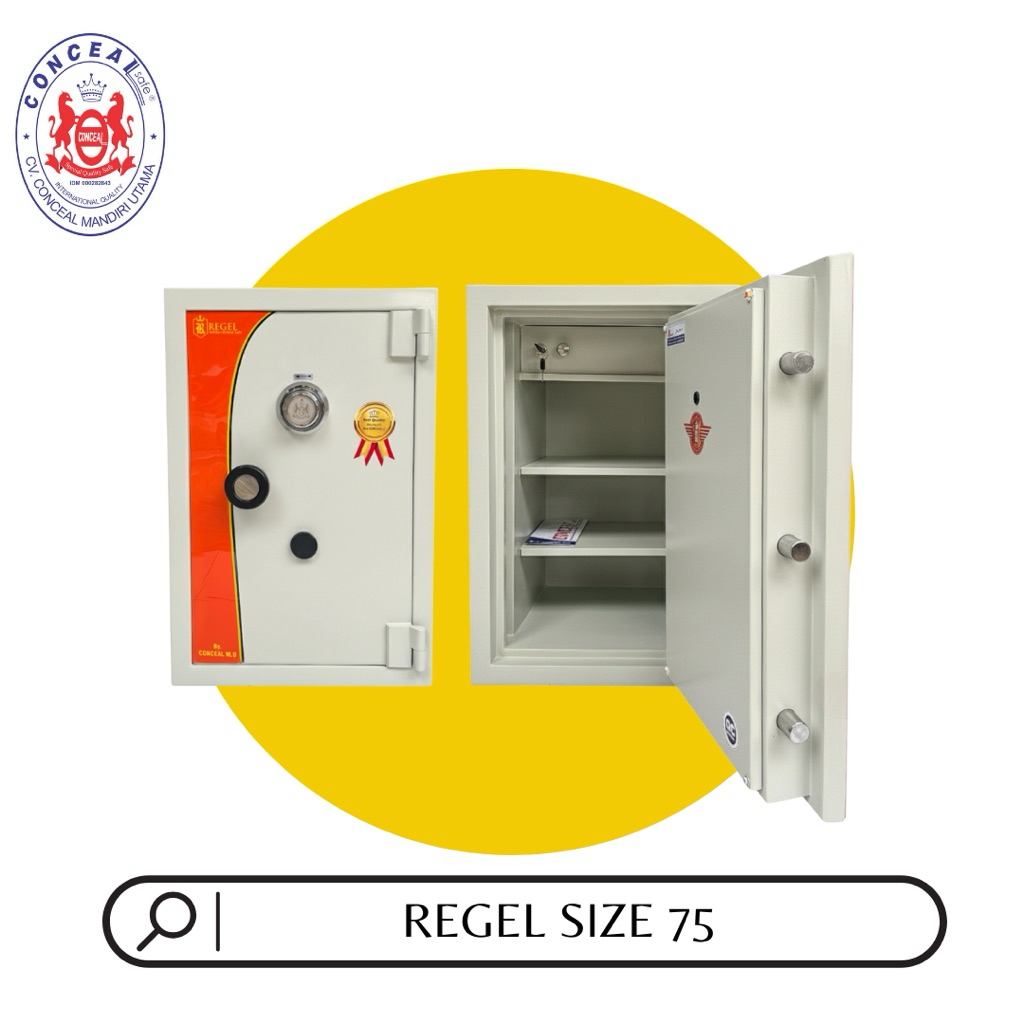 Brankas Regel Size 75 - Brankas Uang - Brankas Emas - Brankas Dokumen - Brankas Tahan Api - Brankas 