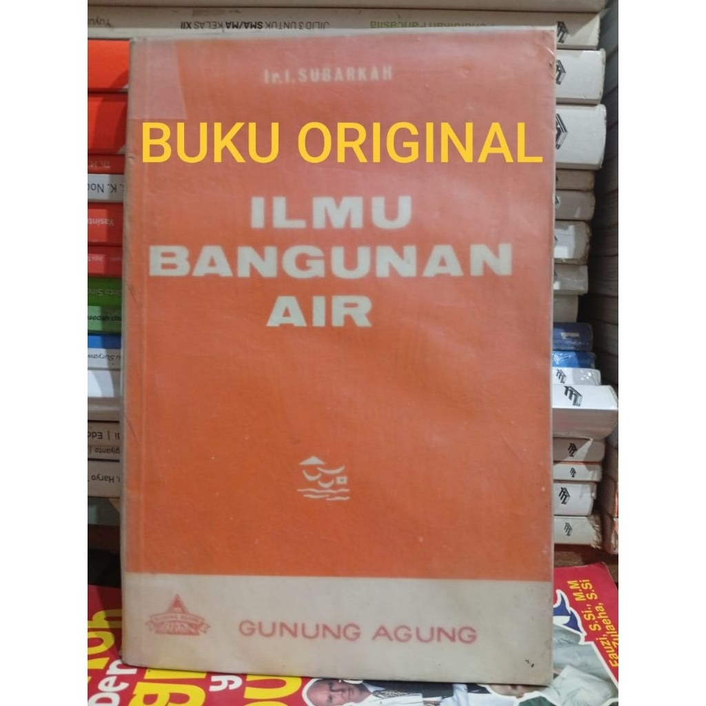 BUKU ORIGINAL ILMU BANGUNAN AIR