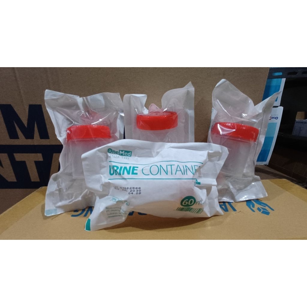 Pot Urine Steril 60ml || Urine Container Steril 60ml ONEMED