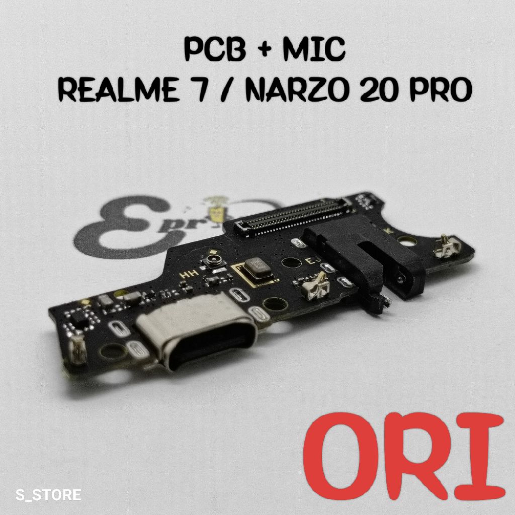 KONEKTOR CHARGER OPPO REALME 7 / NARZO 20 PRO ORI + IC CONNECTOR CHARGER REALME 7 / NARZO 20 PRO ORI