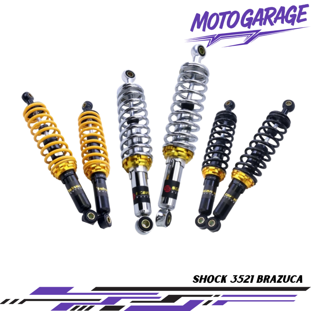 SHOCK STLN 3521 BRAZUCA UK 280mm,320mm,340mm SCARLET RACING