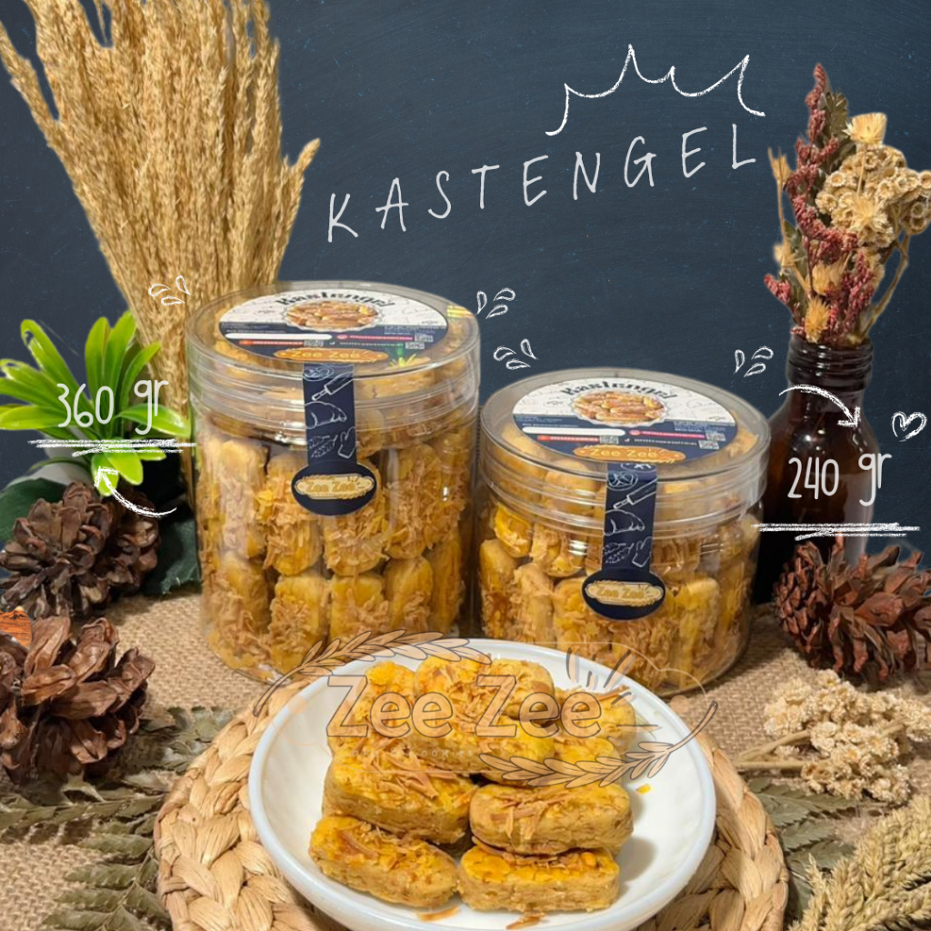 Kue Kering Kastengel Keju by Zee Zee Cookies Snacks kue kering kiloan kastengel kue natal lebaran