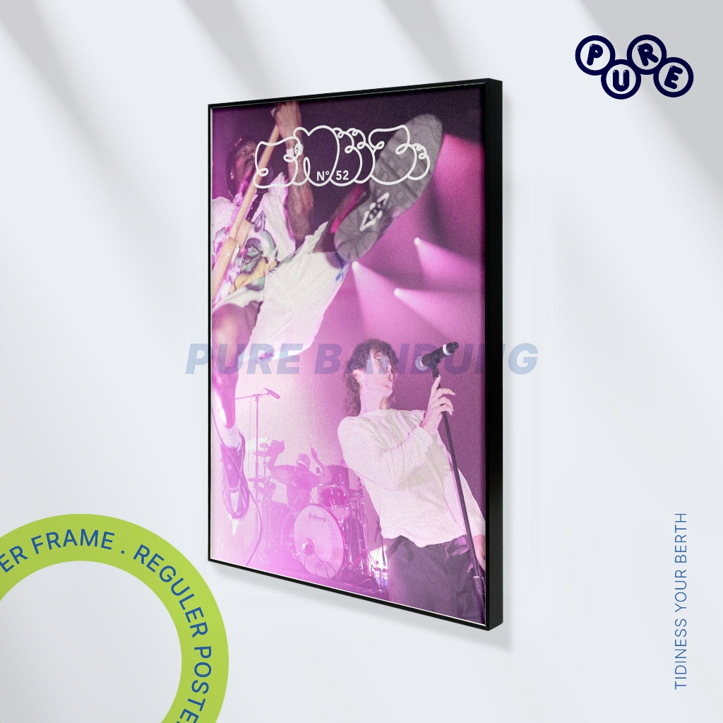 PURE BANDUNG – TURNSTILE SNEEZE N°52 Spring 2022 Poster Band Hardcore Punk | Poster Musik Aesthetic 
