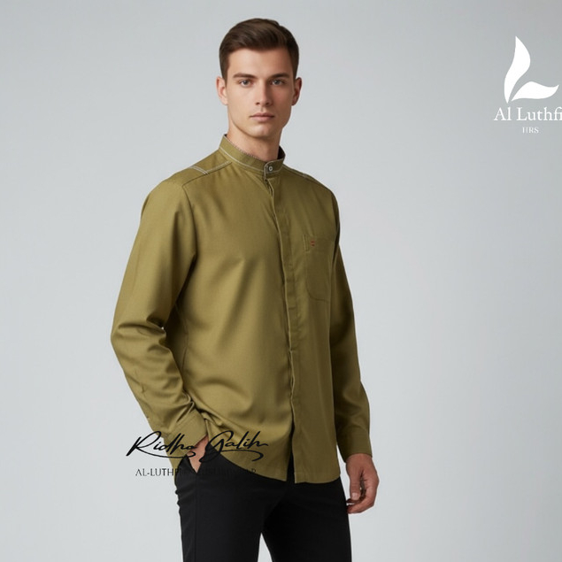 Baju Koko Lengan Panjang Pria Dewasa | Al- Luthfi Muslim Wear