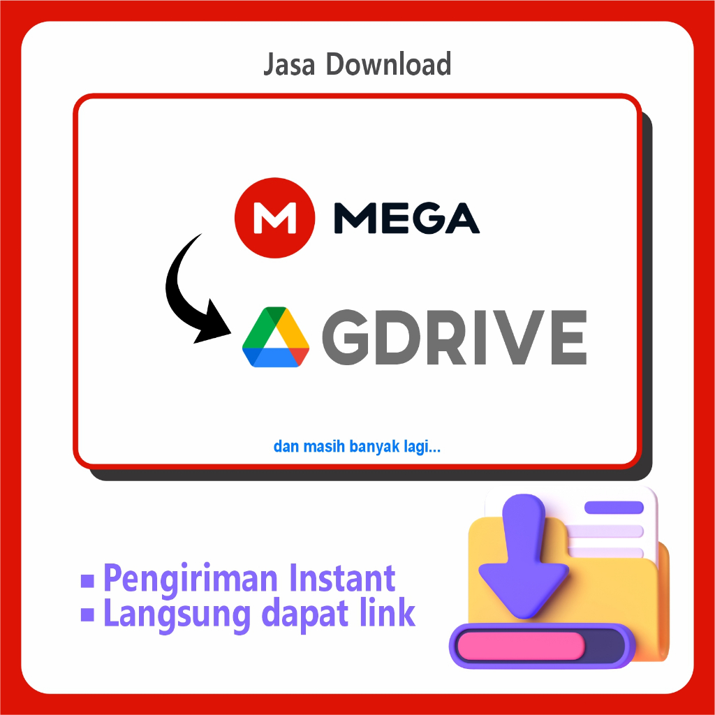 Jasa Convert / Download Mega.nz [Per 100MB]