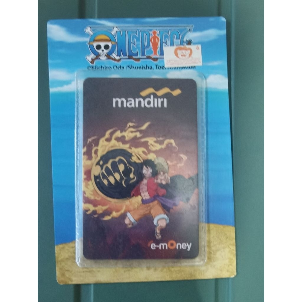 One Piece E-Money Mandiri (Luffy)