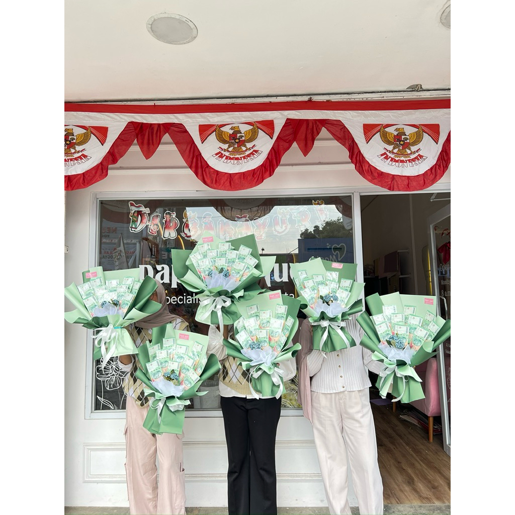 MONEY BOUQUET 20k 10 LEMBAR| MONEY BUKET MURAH