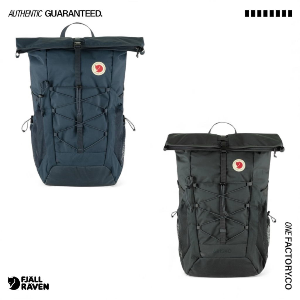 Fjallraven Abisko Hike Foldsack Unisex Rucksack Backpack 100%Original