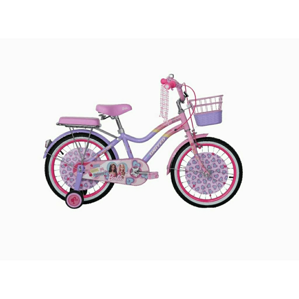 SEPEDA MINI ANAK UNITED BARBIE 18INCH