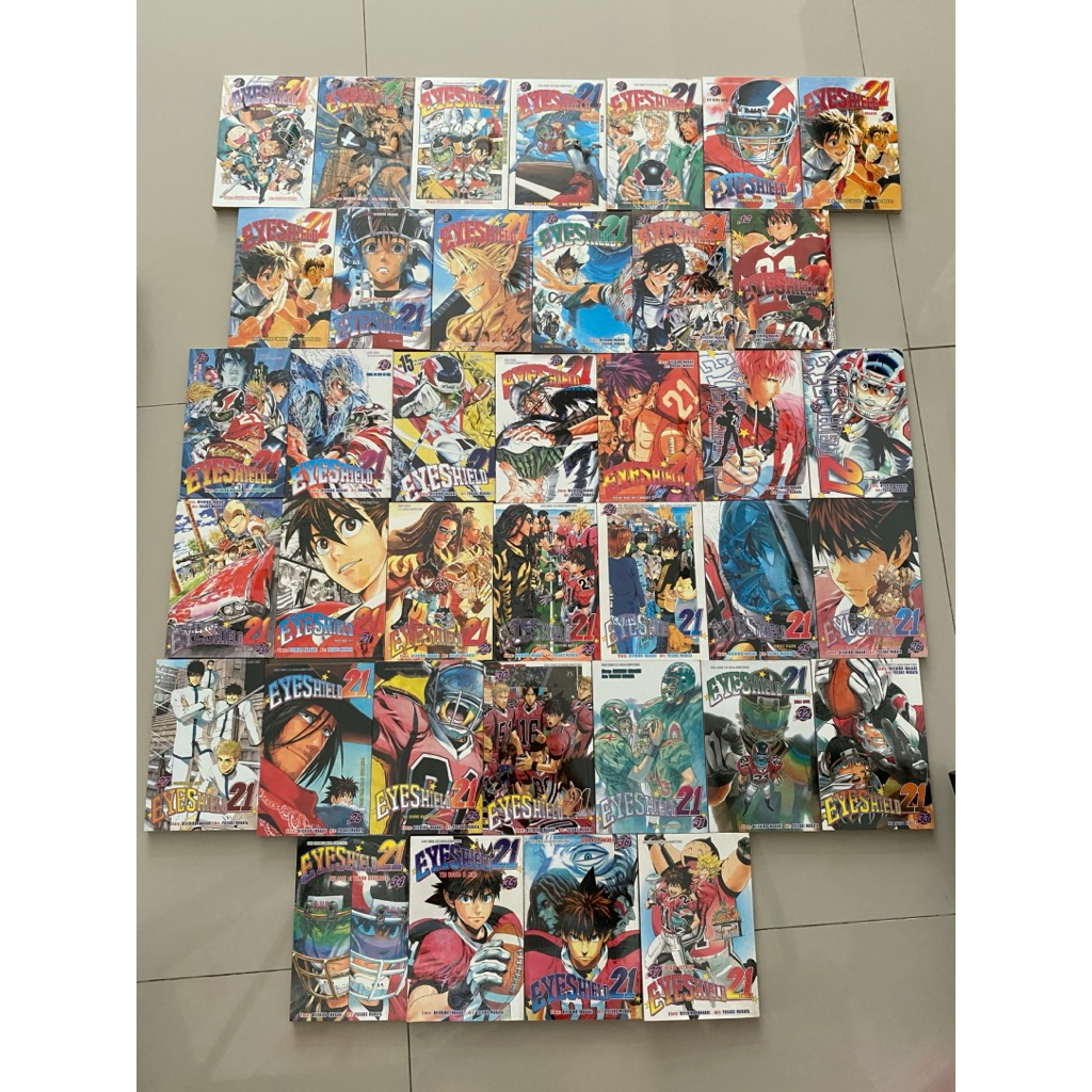 komik eyeshield 21 lengkap tamat 1-37 exkolpri