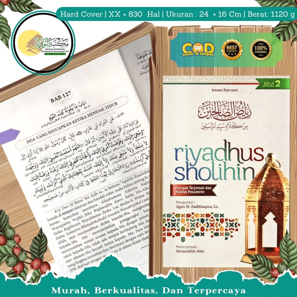 Terjemah Riyadhus Sholihin Jilid 2 Dilengkapi Dengan Makna Pesantren