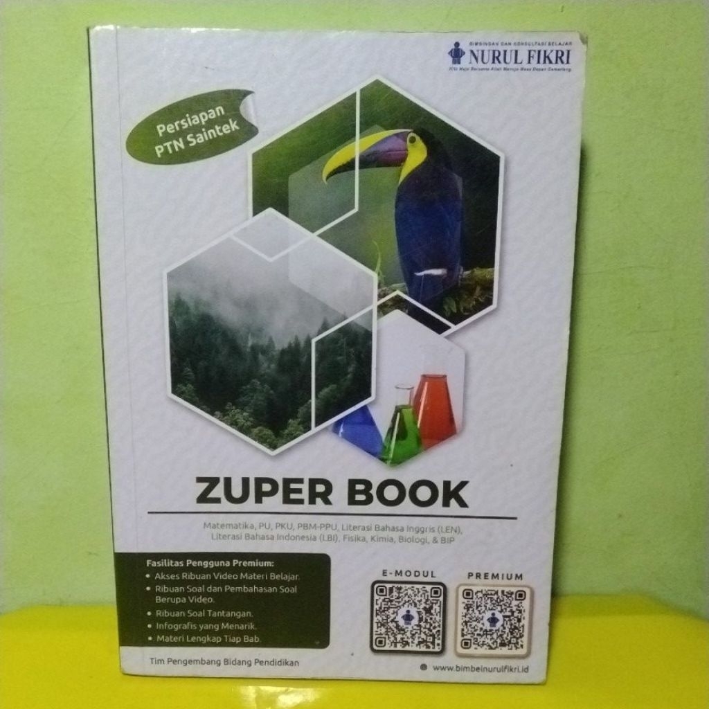ZUPER BOOK (PERSIAPAN PTN SAINTEK)