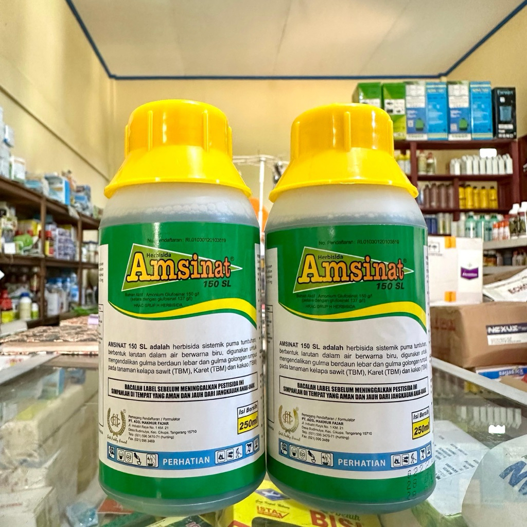 Herbisida AMSINAT 150SL Kemasan 250ml - Herbisida Pembasmi Lulangan AMSINAT