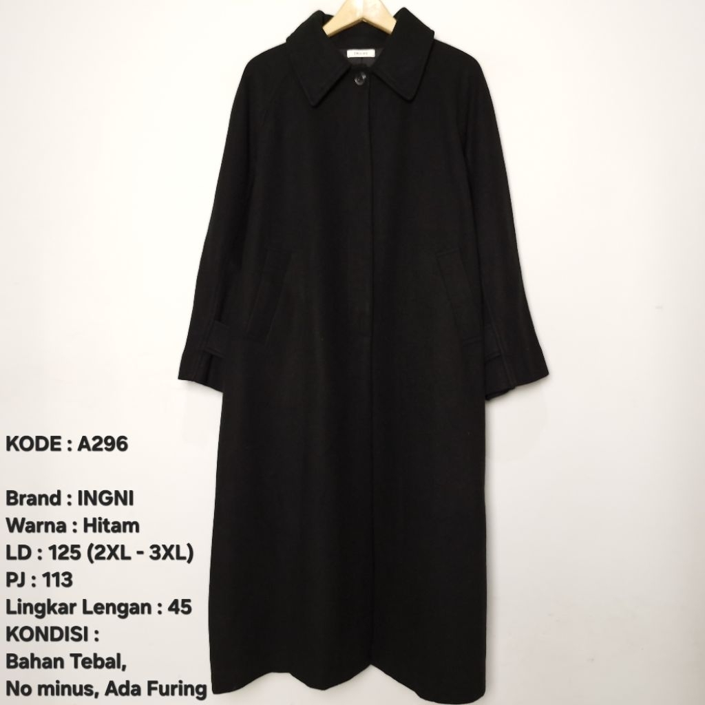 Coat , Long Coat Musim Dingin Jumbo Big Size 056