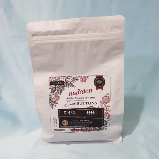 Naarden Dark Chocolate 54% (Buttons) 1kg