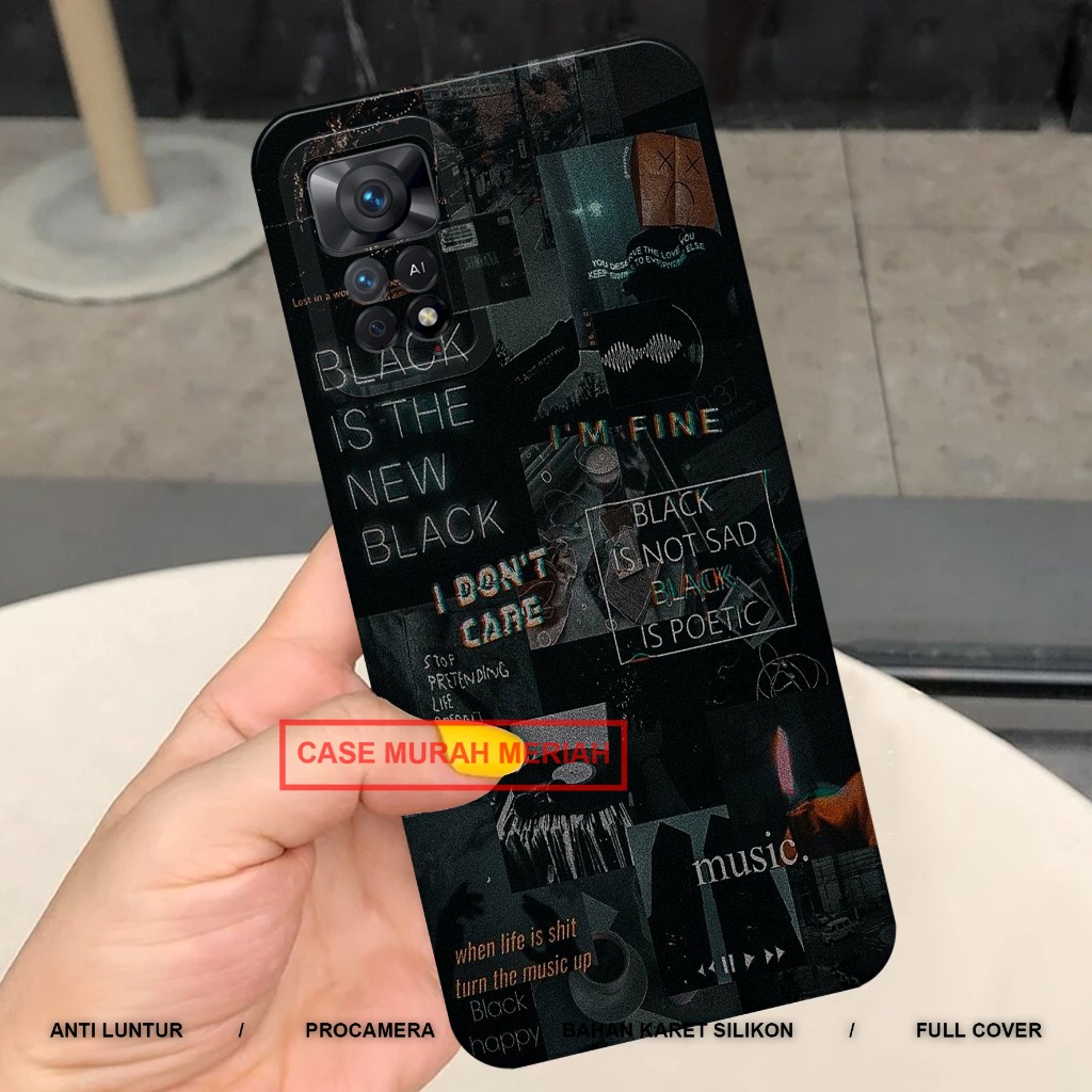Case Xiaomi Redmi Note 11 Note 11 PRO - Casing Hp Xiaomi Redmi Note 11 Note 11 PRO Softcase Silikon 