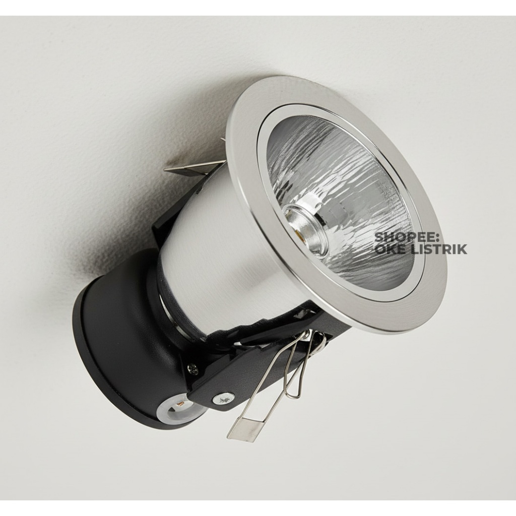 Downlight 3.5 Inch Shukaku Fitting E27 Lampu Plafon Modern | OKE LISTRIK
